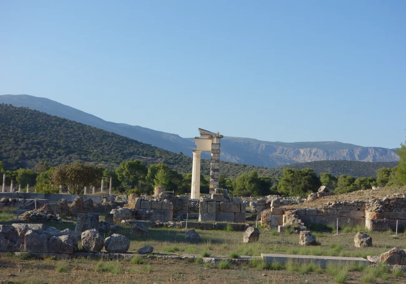 Asclepius sanctuary landscape