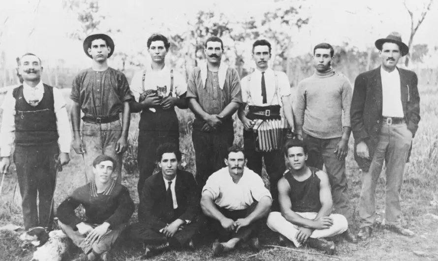 Cane gang childer 1918